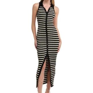 VESTIDO TEJIDO LARGO NEGRO HOLLY LAND