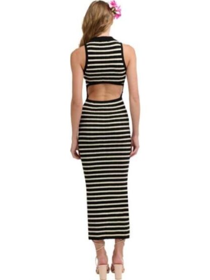 VESTIDO TEJIDO LARGO NEGRO HOLLY LAND - Image 6