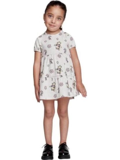VESTIDO VESTIDO ESTAMPADO BEIGE WINNIE THE POOH