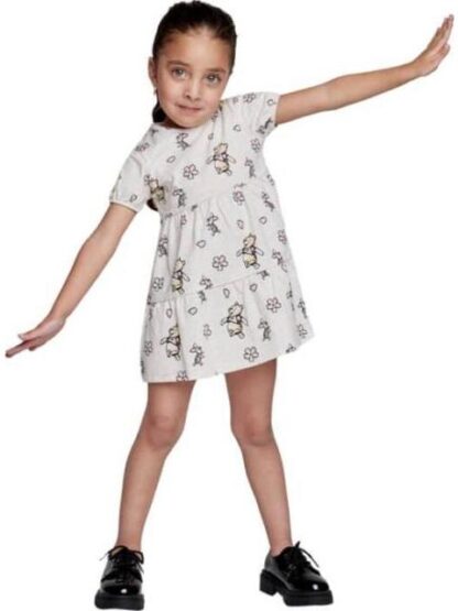 VESTIDO VESTIDO ESTAMPADO BEIGE WINNIE THE POOH - Image 4