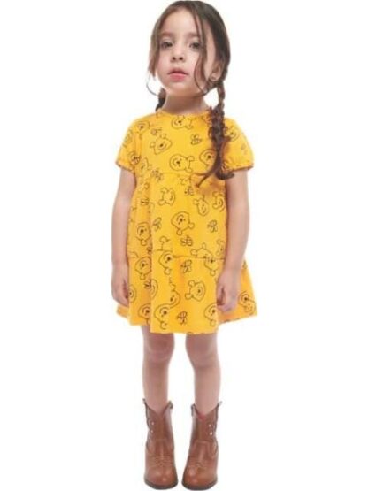 VESTIDO WINNIE POOH AMARILLO MOSTAZA WINNIE THE POOH