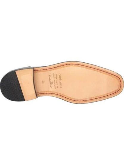 VESTIR CHOCLO AGUJETA OXFORD VESTIR COGNAC MICHEL DOMIT - Image 4