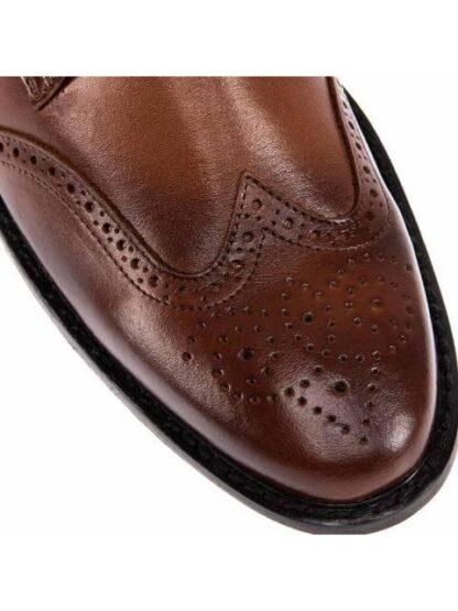 ZAPATO VESTIR DERBY CAMEL DON CARLEONE - Image 4