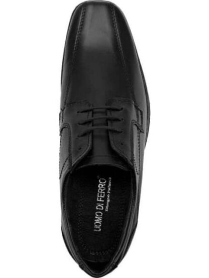 ZAPATO VESTIR DERBY NEGRO UOMO DI FERRO - Image 3