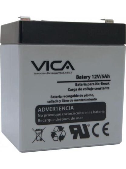VICA BATERIA DE REEMPLAZO PARA NO BREAK VICA 12V-5AH 12V 5AH