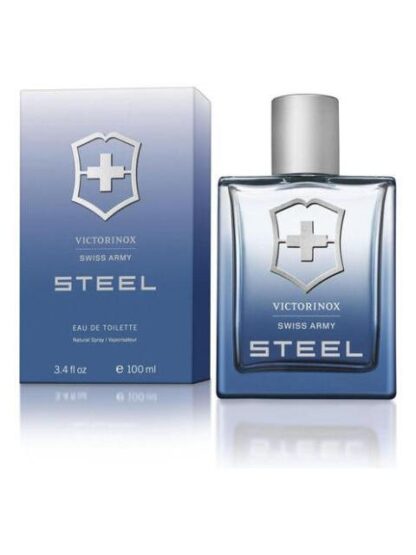 VICTORINOX SWISS ARMY STEEL 100 ML EDT - Image 3