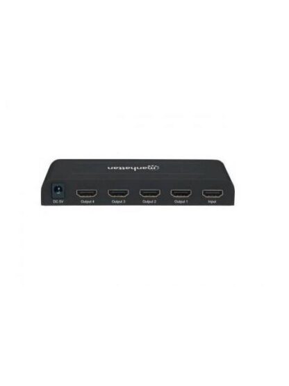MANHATTAN DIVISOR DE VIDEO HDMI 4 PUERTOS NEGRO - Image 4