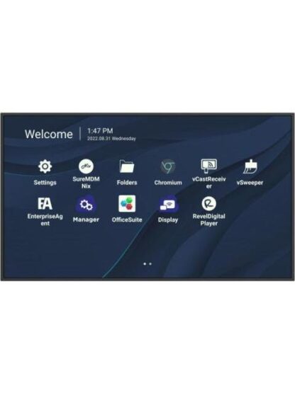 VIEWSONIC CDE4330 PANTALLA COMERCIAL LED 43 4K ULTRA HD NEGRO