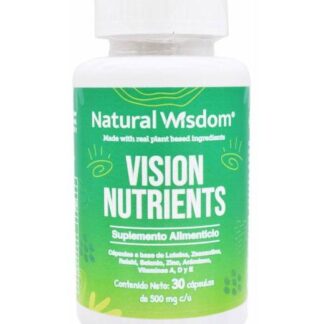 VISION NUTRIENTS 30 CAP NATURAL WISDOM