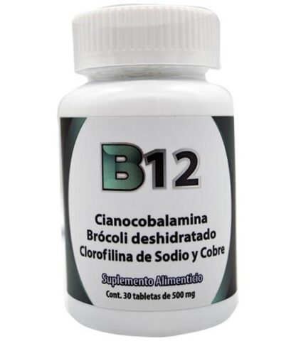 VITAMINA B12 500 MG 30 TAB DOS MUNDOS