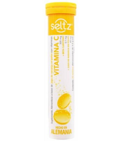 VITAMINA C BETA CAROTENO NARANJA EFERVESCENTE 20 TAB SELTZ
