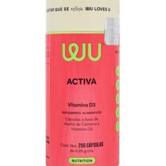 VITAMINA D3 250 CAP WU NUTRITION