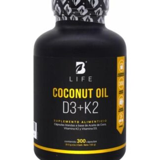 VITAMINA D3 K2 ACEITE DE COCO 300 CAP BLIFE