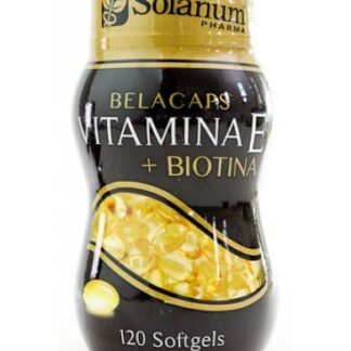 VITAMINA E CON BIOTINA 120 CAP SOLANUM
