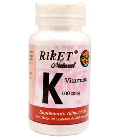 VITAMINA K 30 CAP RIKET NATURAL