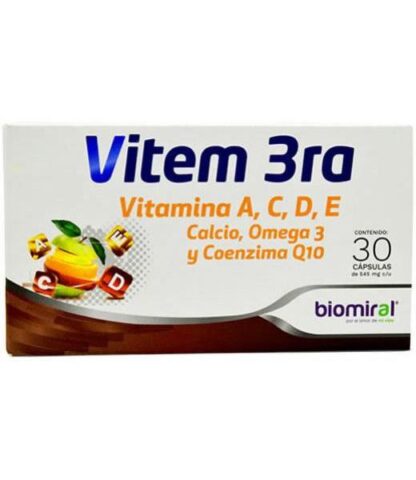 VITEM 3RA 30 CAPS BIOMIRAL