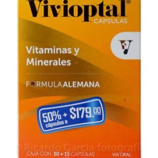 VIVIOPTAL 30 CAPS CON 15 CAPS DE REGALO VIVIOPTAL