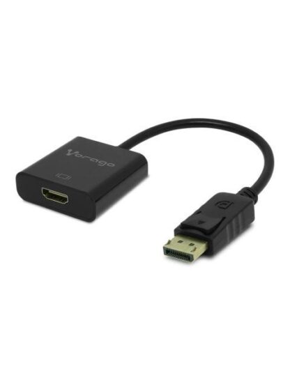 VORAGO ADAPTADOR DISPLAYPORT MACHO - HDMI HEMBRA NEGRO