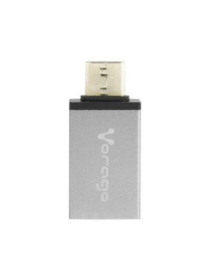 VORAGO ADAPTADOR USB-C MACHO - USB 3.0 HEMBRA GRIS - Image 2