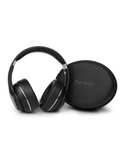VORAGO AUDIFONOS CON MICROFONO 601 V2 BLUETOOTH INALAMBRICO USB-C NEGRO - Image 2