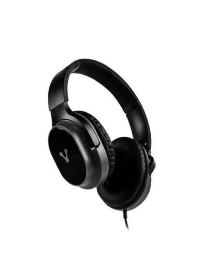VORAGO AUDIFONOS CON MICROFONO HP-301 ALAMBRICO 1.2 METROS 3.5MM NEGRO - Image 2