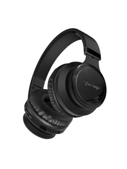 VORAGO AUDIFONOS CON MICROFONO HPB-201-LED BLUETOOTH INALAMBRICO NEGRO - Image 3