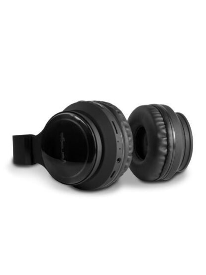 VORAGO AUDIFONOS CON MICROFONO HPB-201-LED BLUETOOTH INALAMBRICO NEGRO - Image 4