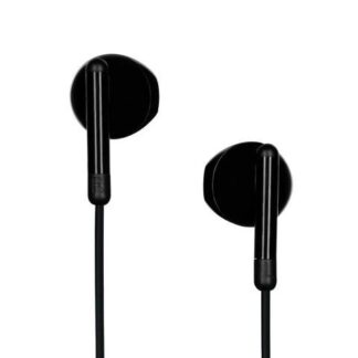 VORAGO AUDIFONOS INTRAURICULARES CON MICROFONO EP-306-BK ALAMBRICO 1.2 METROS USB-C NEGRO