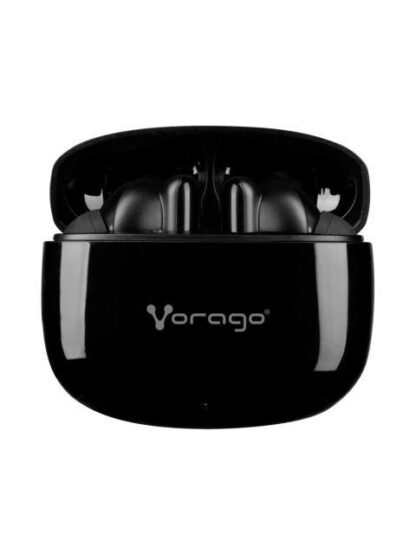 VORAGO AUDIFONOS INTRAURICULARES CON MICROFONO ESB-202 INALAMBRICO BLUETOOTH NEGRO