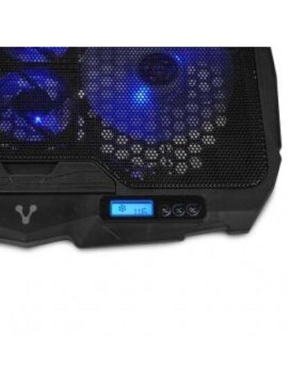 VORAGO BASE ENFRIADORA CP-301 PARA LAPTOP 17 4 VENTILADORES NEGRO - Image 8