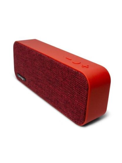 VORAGO BOCINA PORTATIL BSP-150 BLUETOOTH ALAMBRICO-INALAMBRICO 2.0 CANALES 6W RMS USB ROJO - Image 2