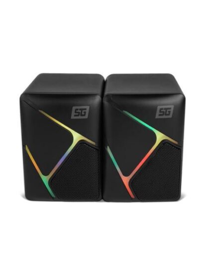VORAGO BOCINA PORTATIL SPK-108 ALAMBRICO 2.0 CANALES 6W RMS NEGRO - Image 4