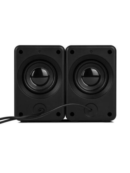 VORAGO BOCINA PORTATIL SPK-108 ALAMBRICO 2.0 CANALES 6W RMS NEGRO - Image 6
