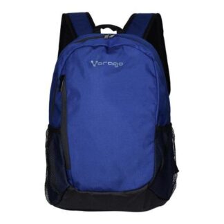 VORAGO MOCHILA DE RPET BP-150 PARA LAPTOP 15.6 NEGRO-AZUL