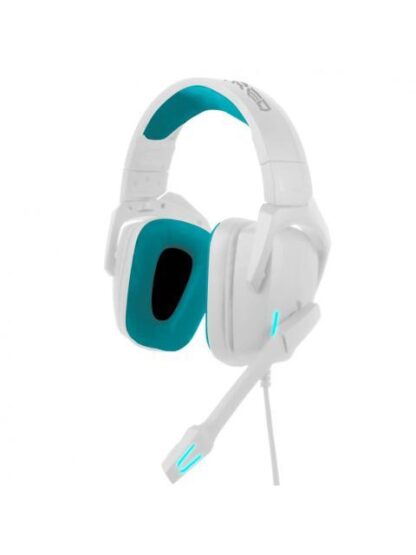 VORTRED AUDIFONOS GAMER CLOUD PASS 7.1 ALAMBRICO 2.2 METROS USB BLANCO-AZUL - Image 2