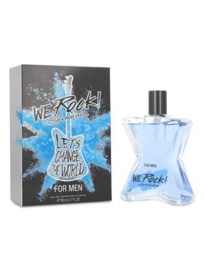 WE ROCK FOR MEN SHAKIRA 80 ML EDT SPRAY - HOMBRE