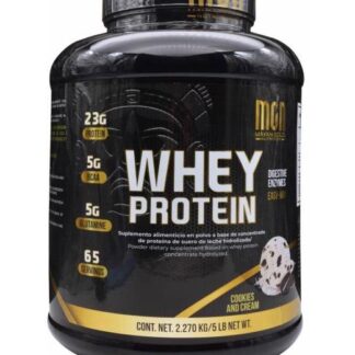 WHEY PROTEIN COOKIES AND CREAM 5 LB MGN