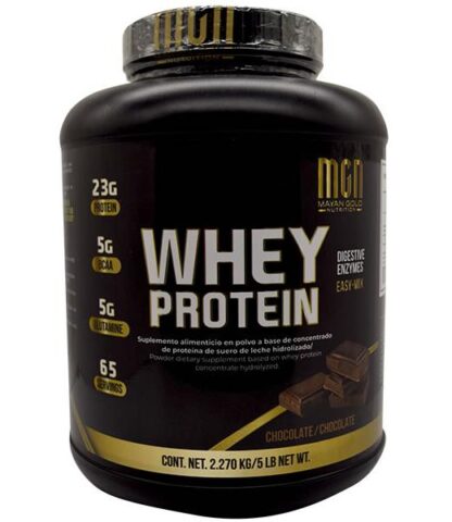 WHEY PROTEIN SABOR CHOCOLATE 5 LB MGN