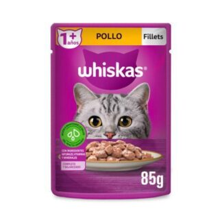 WHISKAS FILLETS POLLO SOBRE DE 85 GR