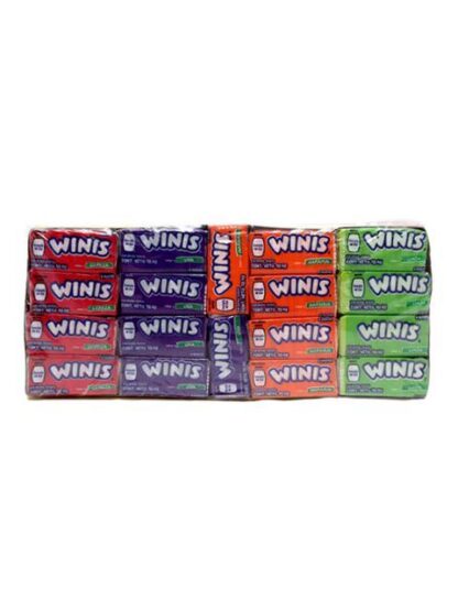 WINIS CARAMELO SUAVE PAQUETE CON 32 TUBOS DE 4 PASTILLAS