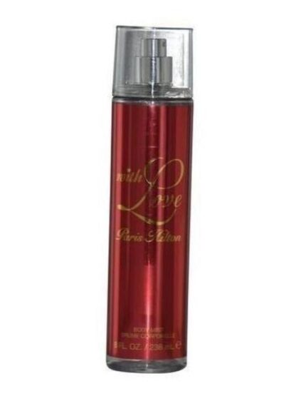 WITH LOVE DAMA PARIS HILTON 236 ML - BODY MIST ORIGINAL - Image 3