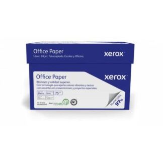 XEROX PAPEL BOND OFFICE PAPER 75G-M² 5000 HOJAS DE TAMANO CARTA BLANCURA 97%