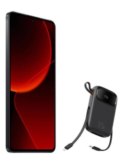 XIAOMI 13T DUAL 256GB 8RAM BLACK + BASEUS BATERIA PORTATIL CON DOS CABLES 22.5W 10000MAH BLACK - Image 2