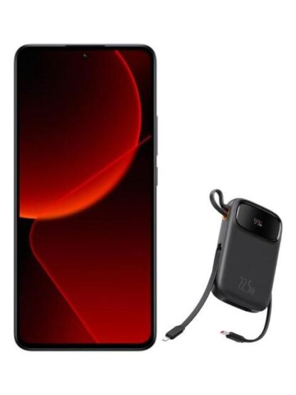 XIAOMI 13T DUAL 256GB 8RAM BLACK + BASEUS BATERIA PORTATIL CON DOS CABLES 22.5W 10000MAH BLACK - Image 3