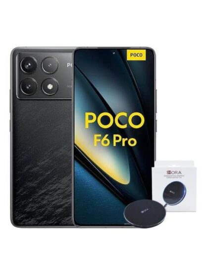 XIAOMI POCO F6 PRO DUAL 256GB 12RAM BLACK + WIRELESS CHARGER 1HORA GAR151