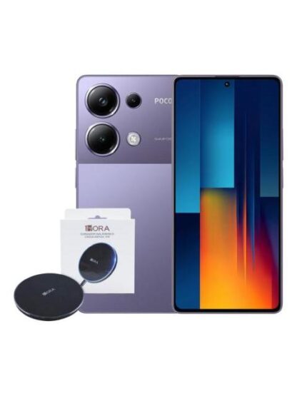 XIAOMI POCO M6 PRO DUAL 512GB 12RAM PURPLE + WIRELESS CHARGER 1HORA GAR151 - Image 2