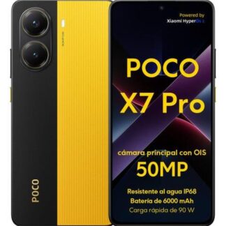 XIAOMI POCO X7 PRO 5G 256GB AMARILLO 12RAM 50MPX