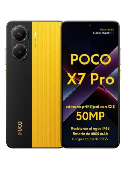 XIAOMI POCO X7 PRO 5G 256GB AMARILLO 12RAM 50MPX