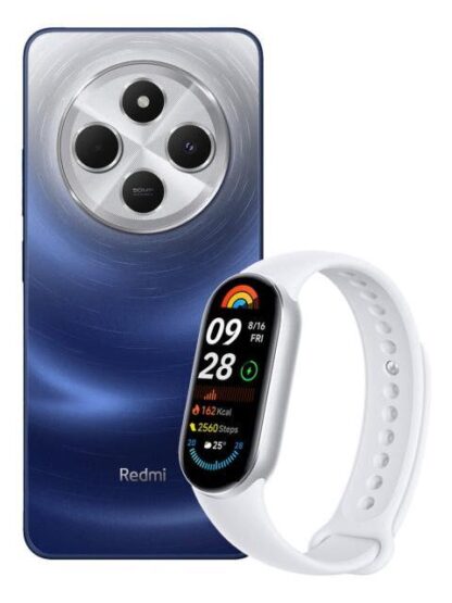 XIAOMI REDMI 14C 4GB 128GB AZUL + SMART BAND 9 PLATA