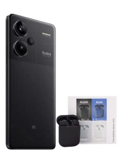 XIAOMI REDMI NOTE 13 PRO PLUS 5G DUAL 256GB 8RAM BLACK + TRUE WIRELESS IN PODS 12 - Image 3